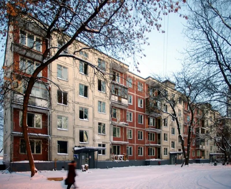 Московская пятиэтажка 1960