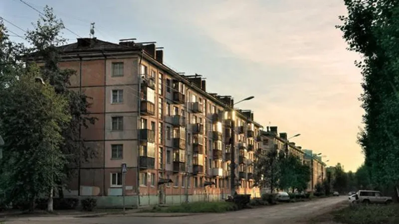 Российские города хрущевки